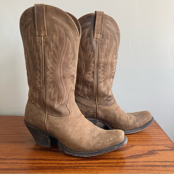 Ariat Shoes - Women's Ariat Circuit Salem Western Boot Brown Tan 9.5B Style #10023132